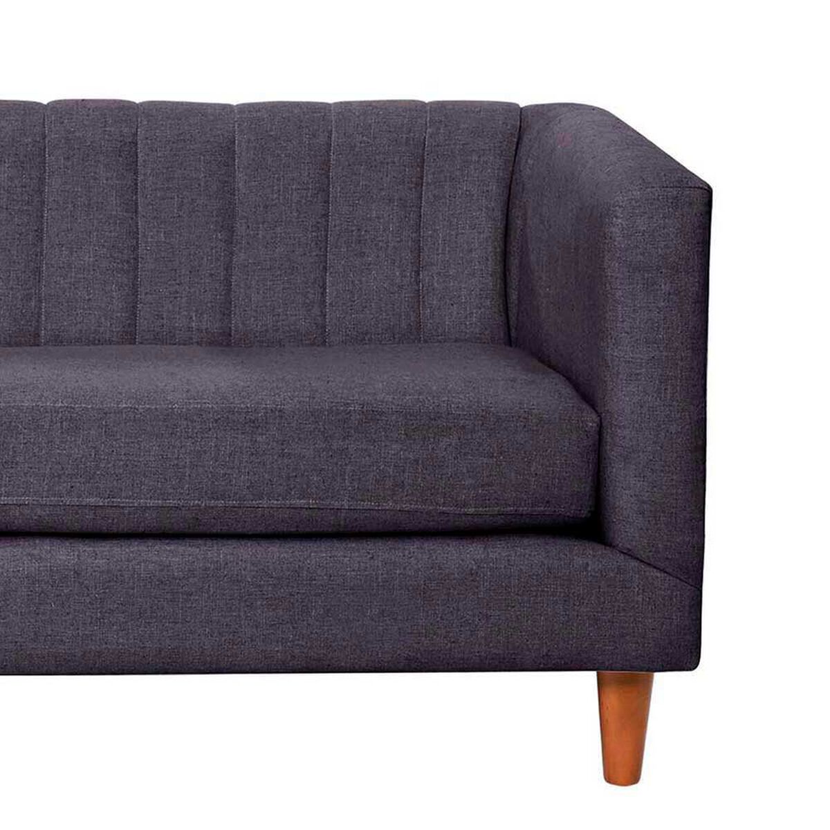 Sof&aacute; Latam Home Sorrento 3 Cuerpos Gris Oscuro