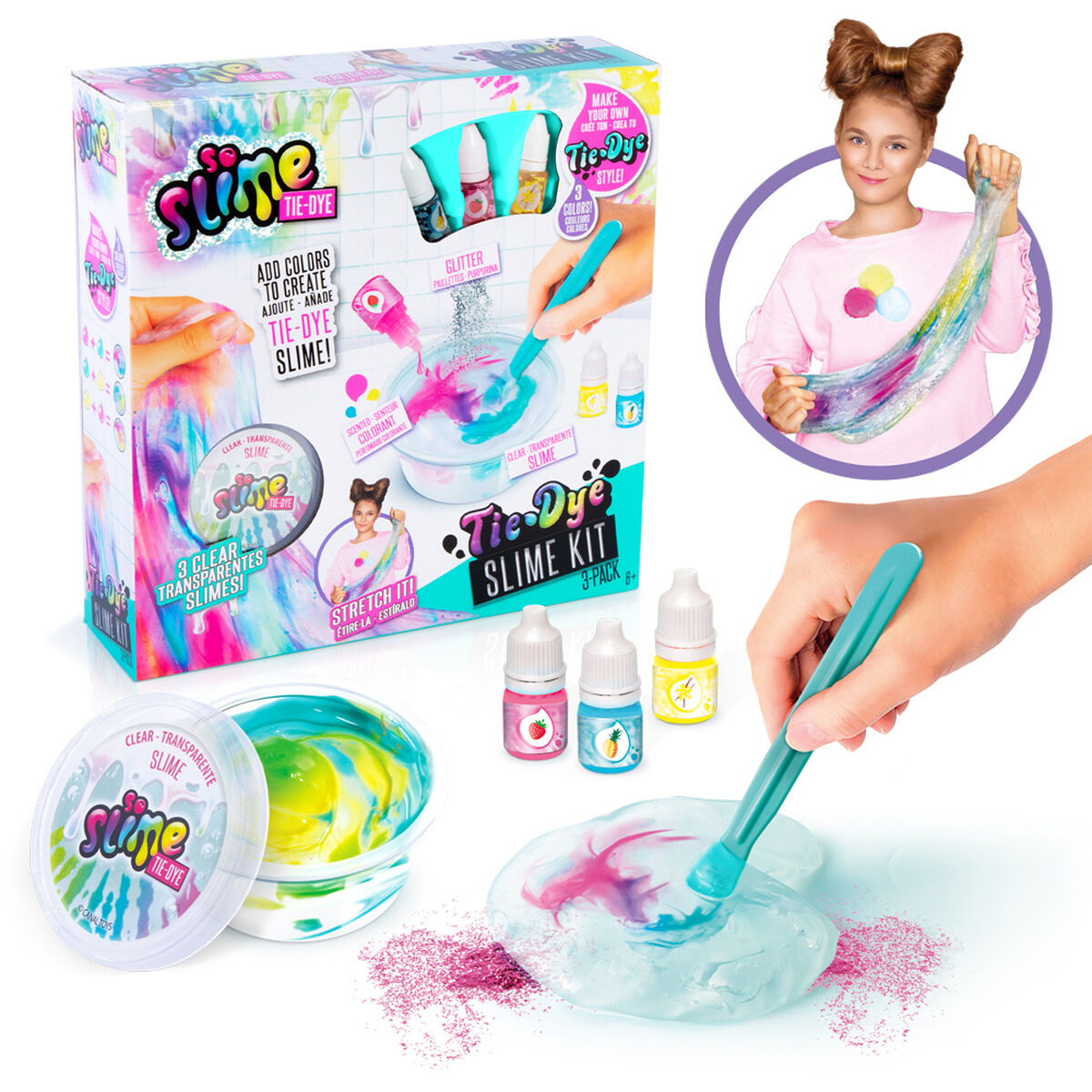 Super Set Tie Dye Slime Wish Trade