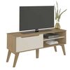 Rack TV Exit Lotus II Hasta 60" Roble Beige