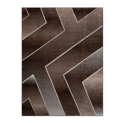 Alfombra Idetex Frise Carved Avangard 150 x 200 cm Café