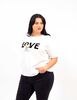 Polera Snoopy Manga Corta Mujer Extralindas