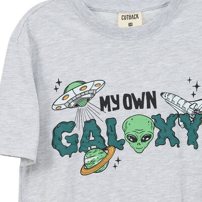 Imagen 2 del producto Conjunto Pijama de Algodón Niño Cutback Gris