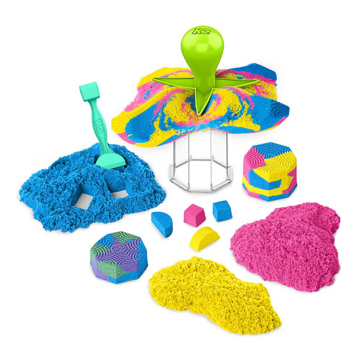 Aplasta y Crea con Arena Kinetic Sand
