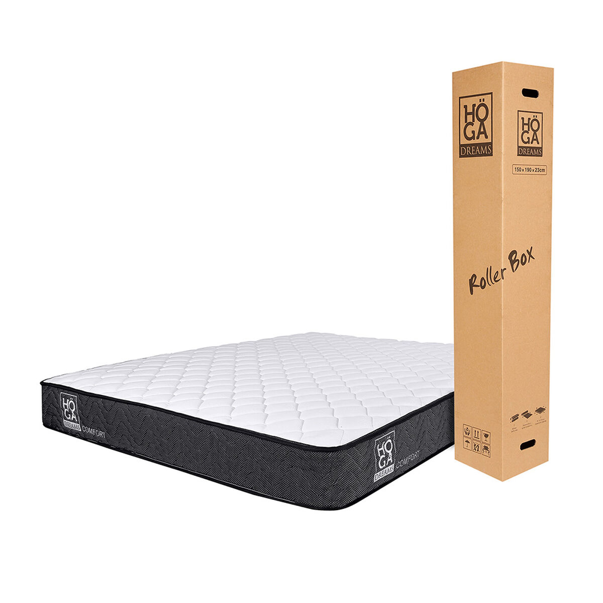 Colchón Hogadreams 2 Plazas Roller Box Comprimido