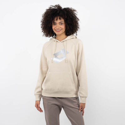 Polerón Derportivo Mujer Lotto Beige, Marron, Rosado