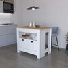 Isla de Cocina TuHome Arlet 2 Puertas Blanco