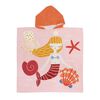 Toalla de Playa Infantil con Capucha Casanova Kids Mermaid 60 x 120 cm