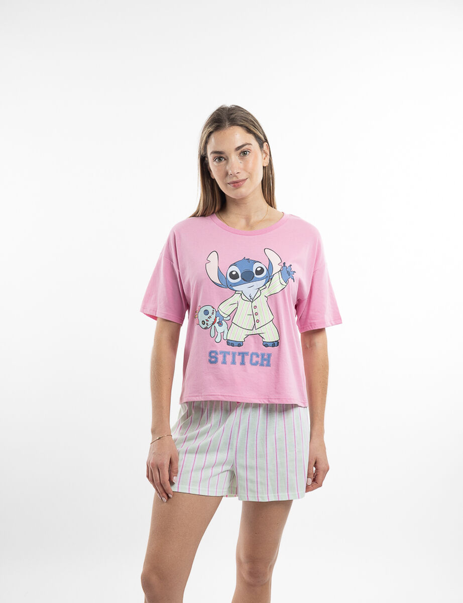 Pijama Stitch Mujer Licencias
