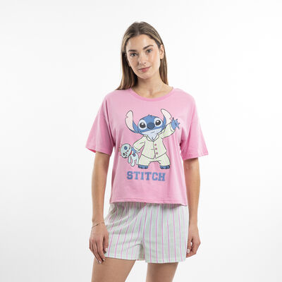 Pijama Stitch Mujer Licencias