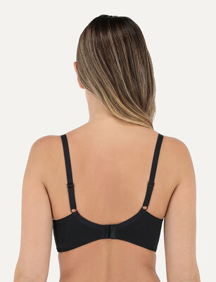 Imagen 2 del producto Sostén Mujer Flores Negro, Beige