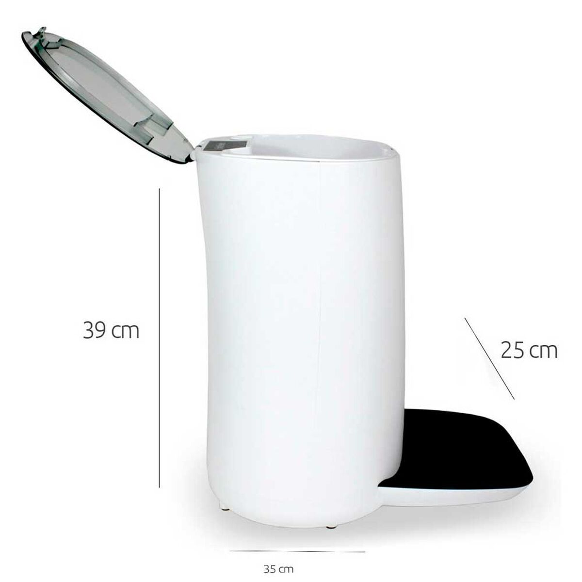 Dispensador de Alimento para Mascotas PetWoow Blanco