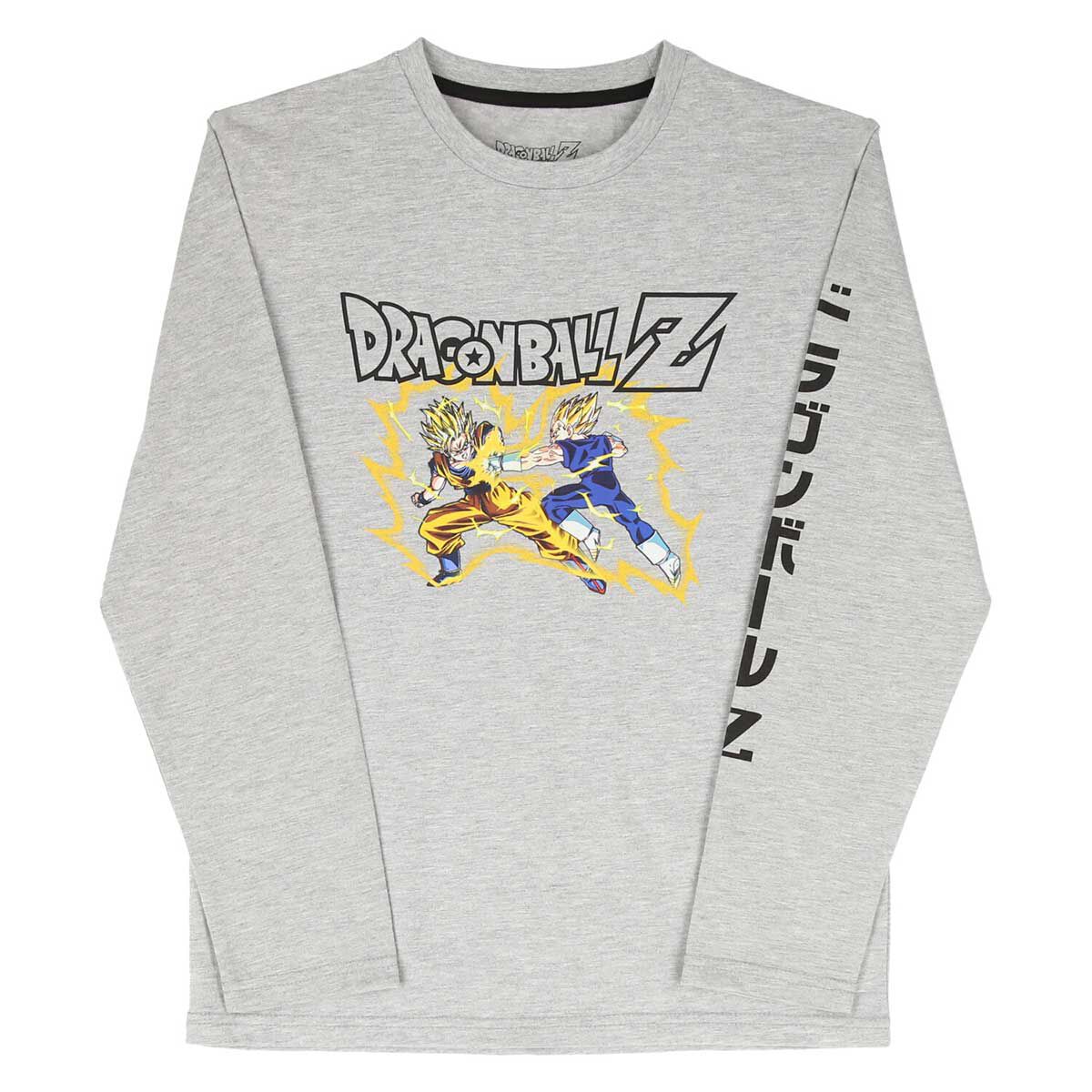 Polera Manga Larga Goku Niño Dragon Ball