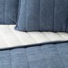 Cobertor Corduroy Sherpa Zibel King Azul