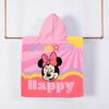 Toalla de Playa con Capucha Infantil Disney Choose Minnie 60 x 120 cm