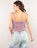 Polera Tartán Sin Mangas Mujer Icono