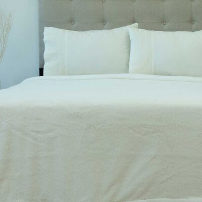 DORAL Frazada Doral 2 Plazas Fluffly Sherpa D3
