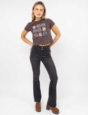 Imagen 2 del producto Jeans Flare Mujer Icono Celeste, Marengo