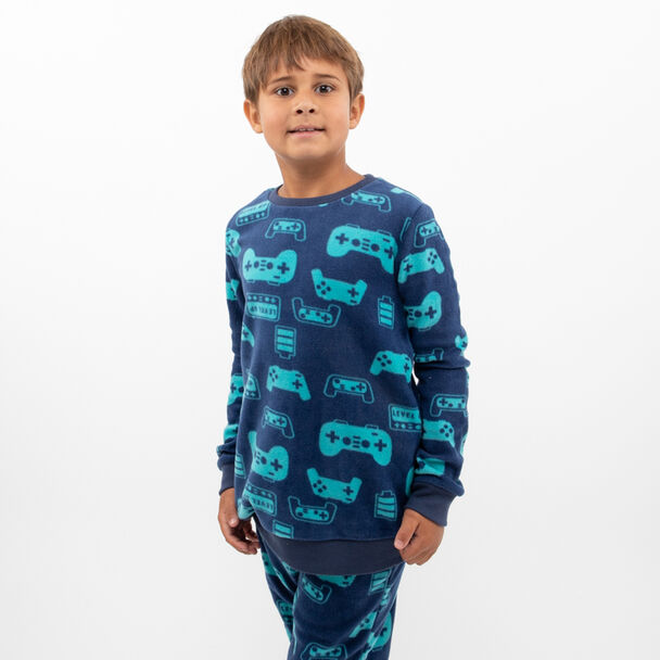 Pijama Polar Niño Chess