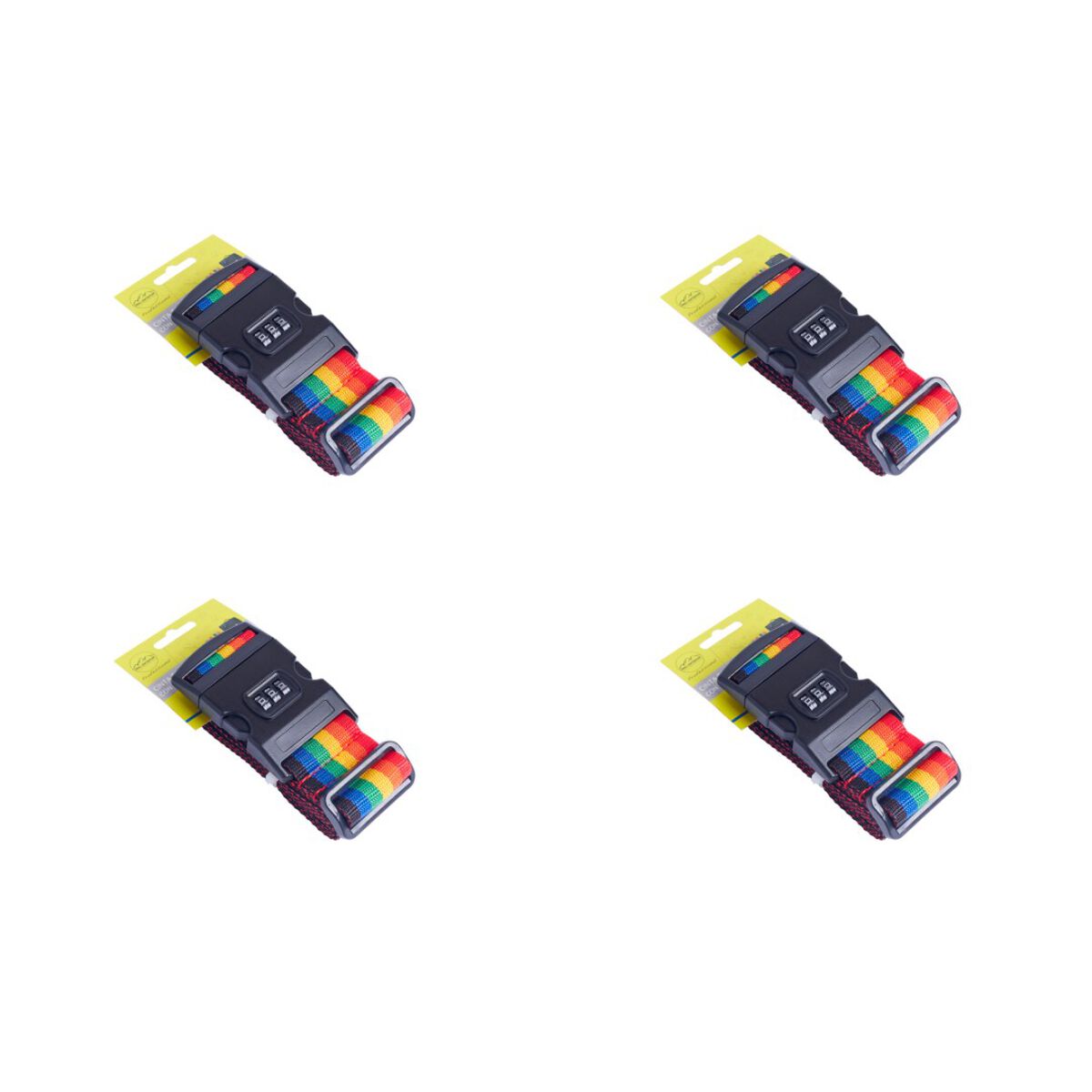 Cinta Maleta Con Clave 4 Unidades Pro Outdoor