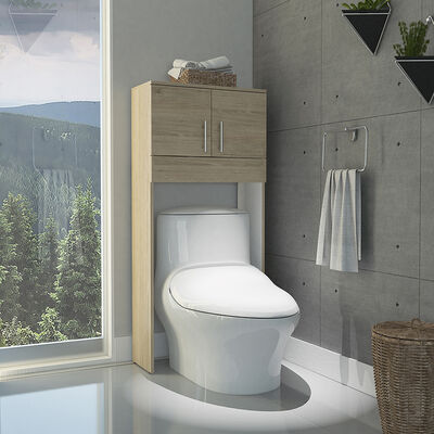 Optimizador Baño Bath 300 2 Puertas Rovere-Blanco