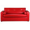 Sofá Bodevir Vivo PU 30 3 Cuerpos Rojo 