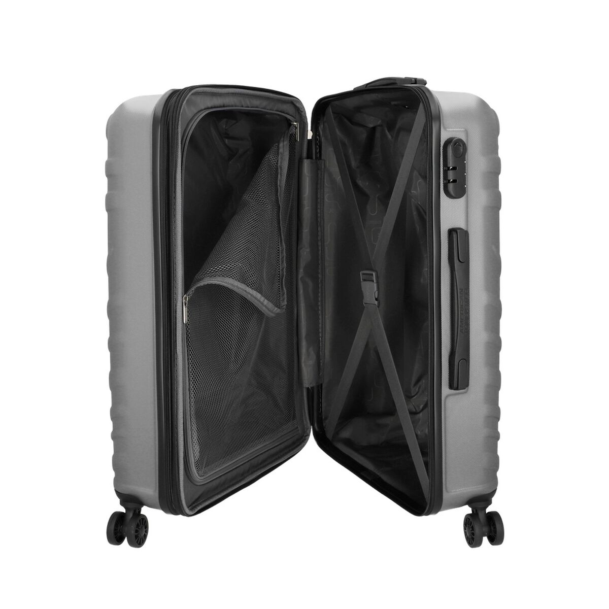 Maleta American Tourister Tesa 4,0 Plateado 106 lts. Talla L
