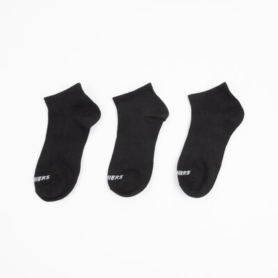 Imagen 2 del producto Pack 3 Calcetin Unisex Skechers Blanco, Negro