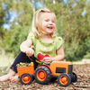 Tractor Naranjo Green Toys