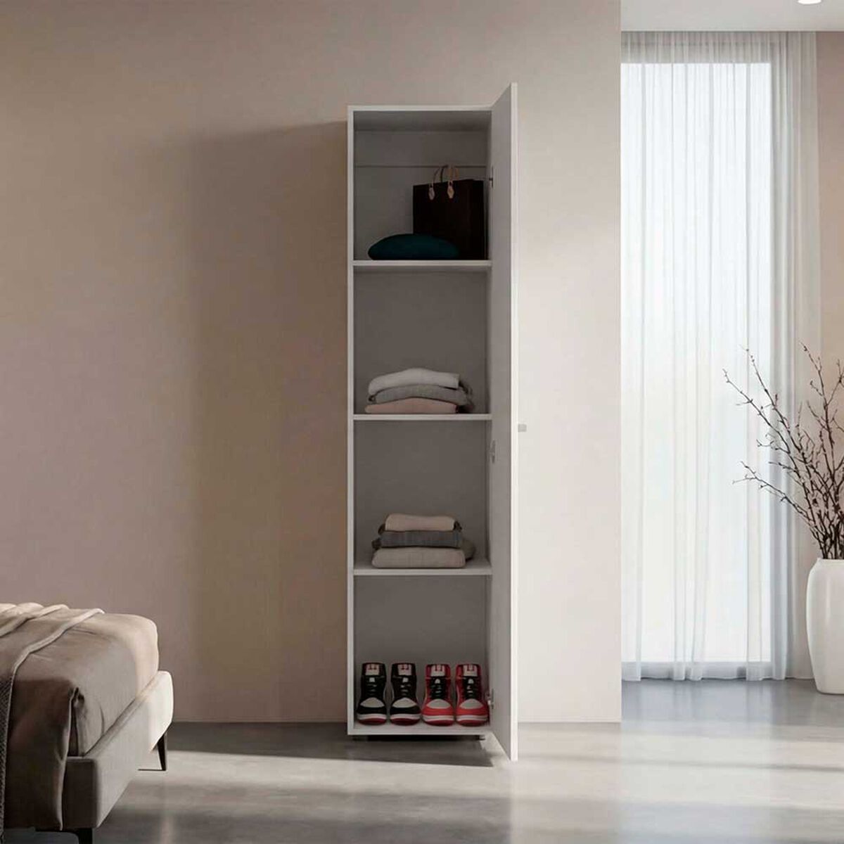 Closet Tuhome Dreams 1 Puerta  Blanco Marquez