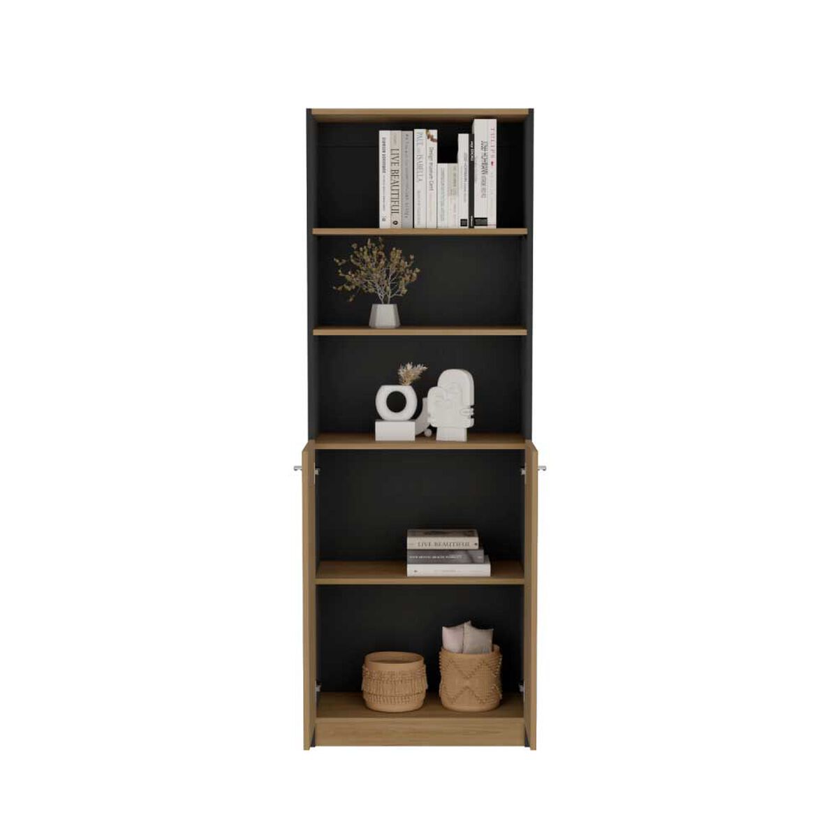 Estante TuHome Home E4 2 Puertas Wengue Fresno Europeo