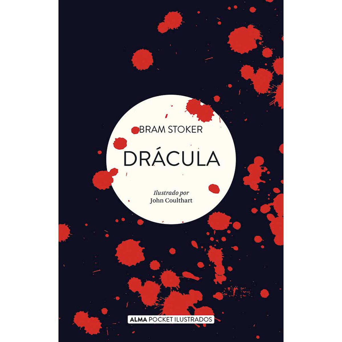 Libro Drácula Pocket Ilustrado Bram Stoker Editorial Alma