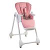 Silla de Comer Bebe EasyFeed Reclinable con Ruedas Rosado Bebesit