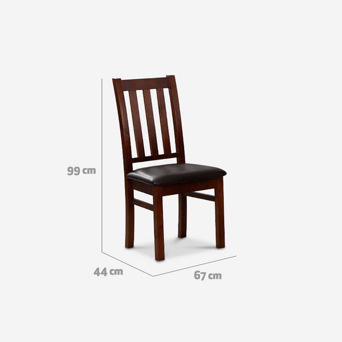 Juego de Comedor CIC Ñuble Caramelo 8 Sillas