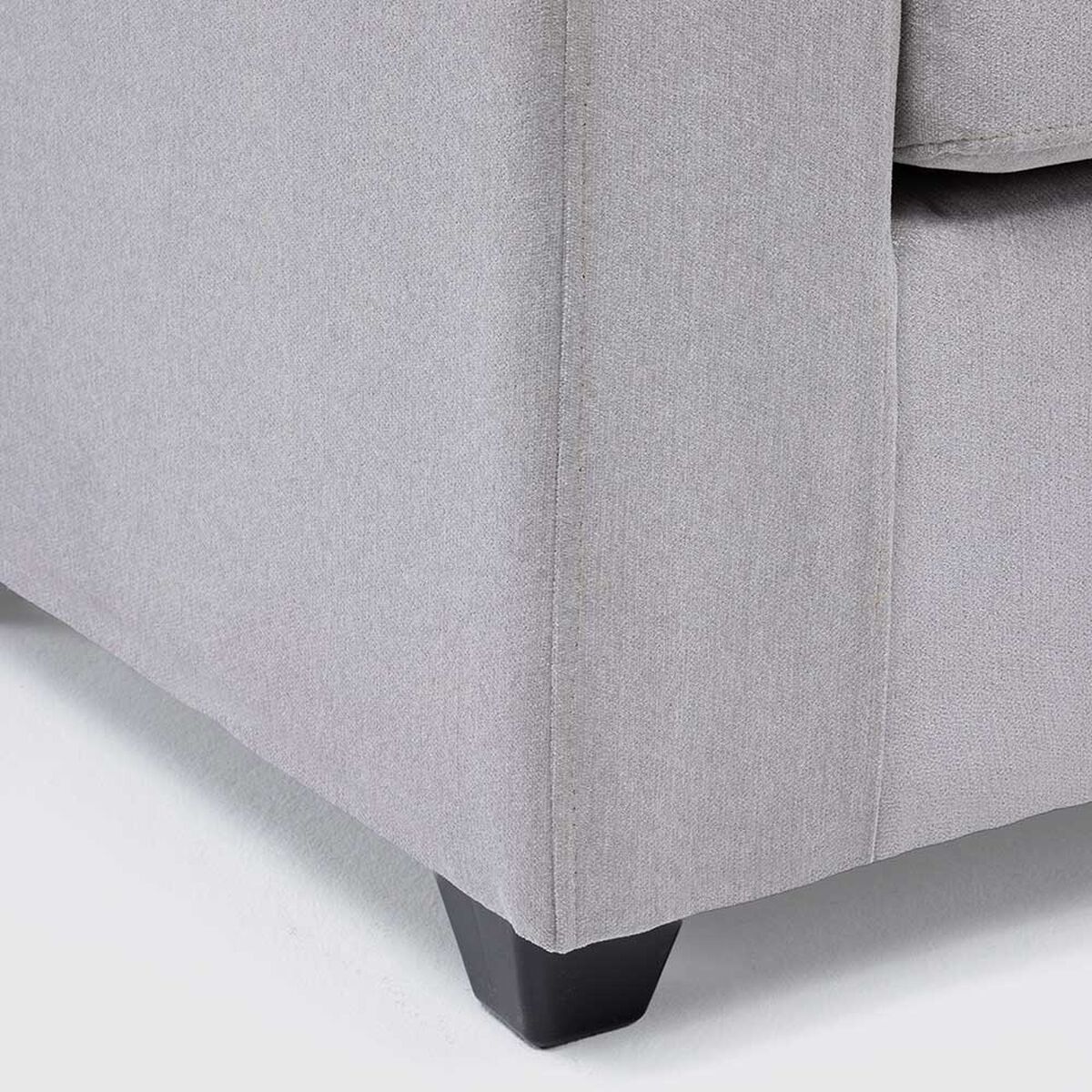 Seccional Intercambiable Muebles MPR Jazmin 4 Cuerpos Gris Claro