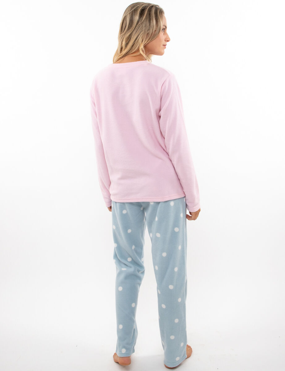 Pijama Polar Mujer Snoopy