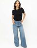 Jeans Wide Led Mujer Zibel