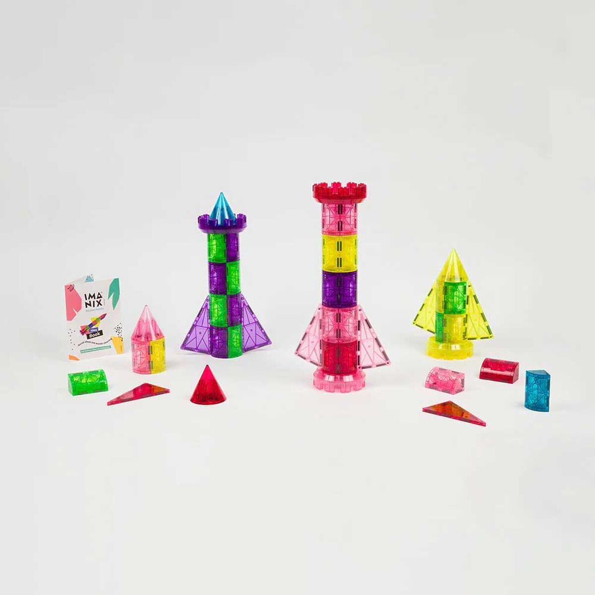 Imanix Rocket Castle 64 Piezas Mágneticas