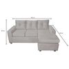 Sofá Seccional Muebles MPR Azalea 3 Beige