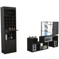 Mueble Bar + Rack Extensible TuHome Beijing