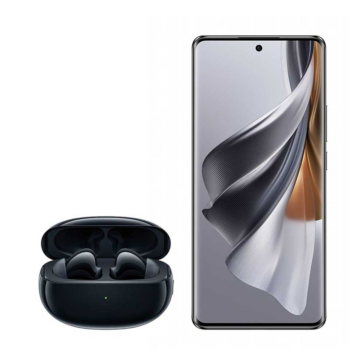 Celular Oppo Reno 10 5G 256GB 6,7" Silvery Grey Liberado Bundle