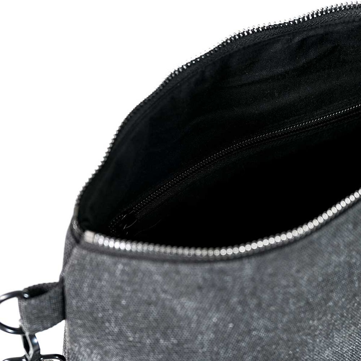 Neceser Elements & Co Canvas Negro 28x21 cm