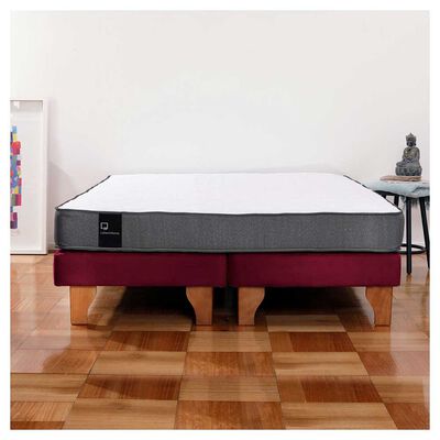 Imagen 1 del producto Cama Europea Latam Home Base Dividida 2 Plazas Zen Best Burdeo