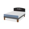 Cama Europea CIC 2 Plazas Excellence Plus + Respaldo Gales Negro