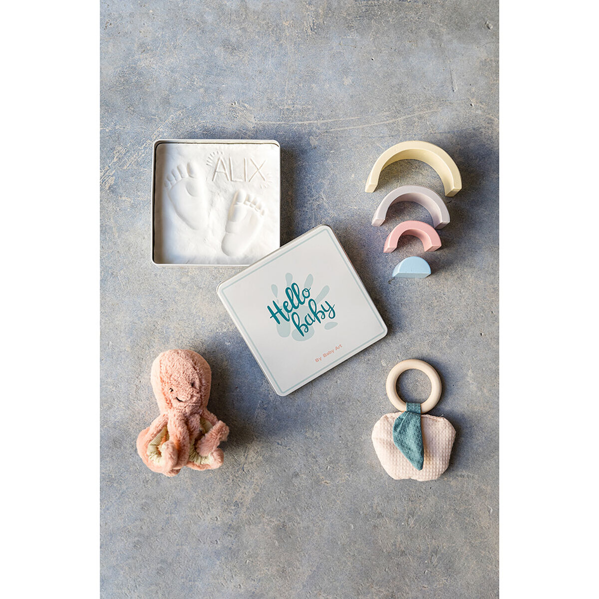 Kit Recuerdo Huella Bebé Baby Art