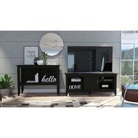 Rack TV Hasta 65"" con Puerta + Arrimo Tuhome Essential