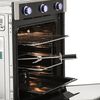 Horno Empotrable Ursus Trotter  UT Prime EP10DL 73 lts. H&iacute;brido Plata/Negro