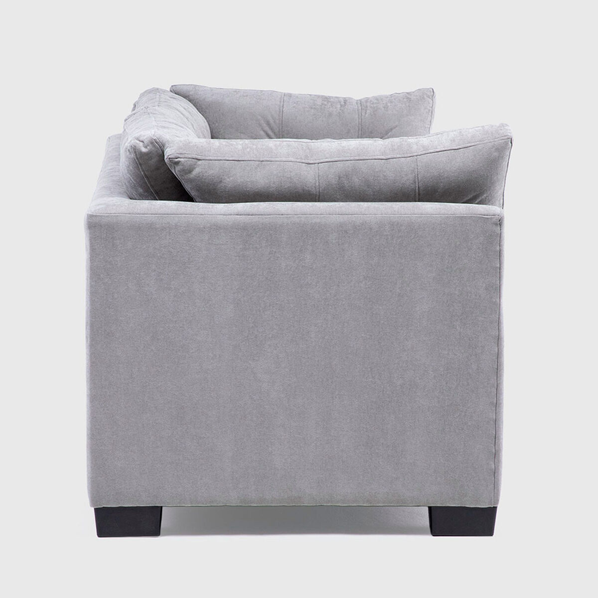 Sof&aacute; Muebles MPR Edimburgo 2 Cuerpos Gris Claro