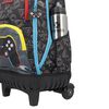 Mochila Con Ruedas Niño Cross 2.0 Negro L Xtrem