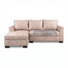 Seccional Izquierdo Muebles MPR Denver 4 Cuerpos Beige