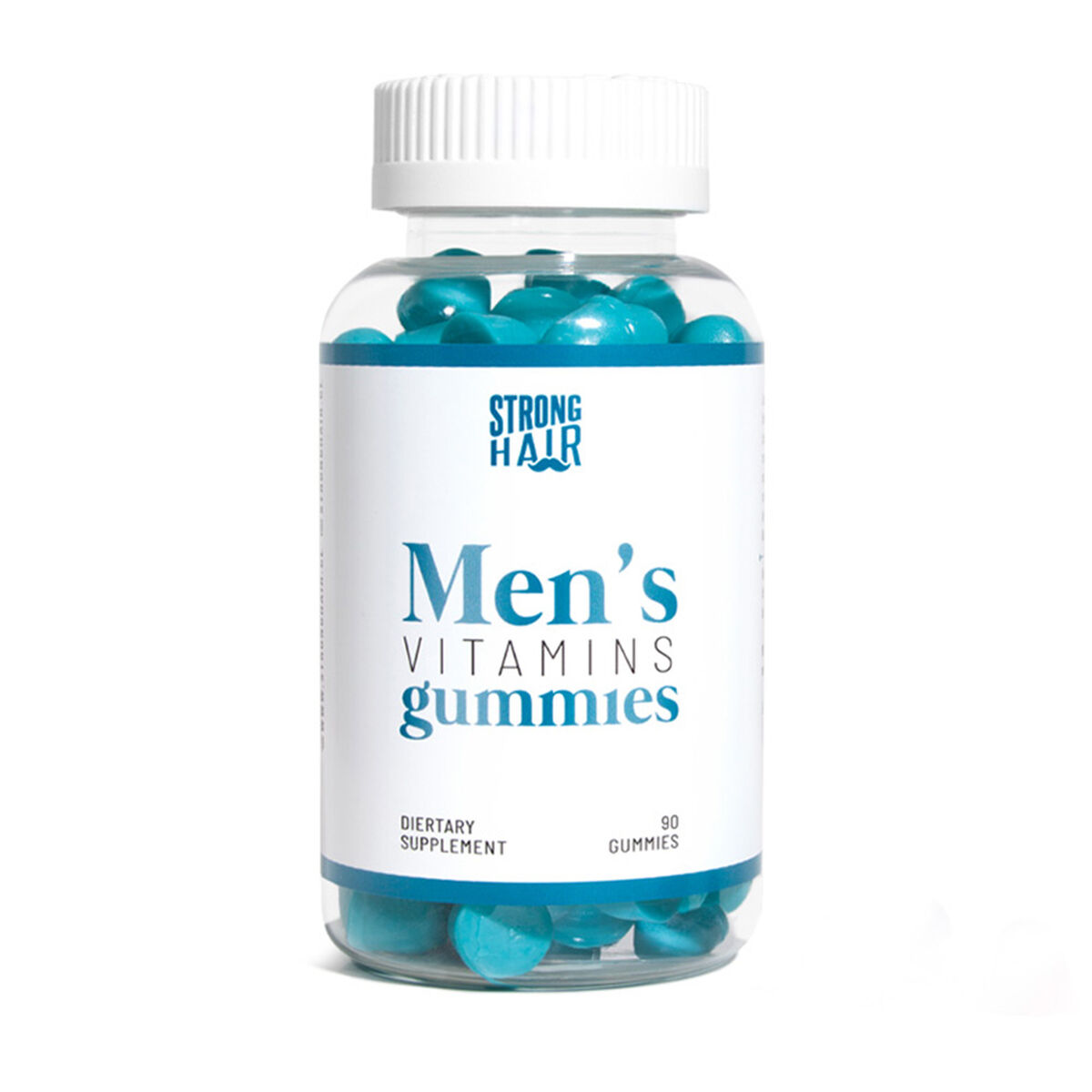 Strong Hair Gummies 1 Mes Vitaminas Cabello y Barba